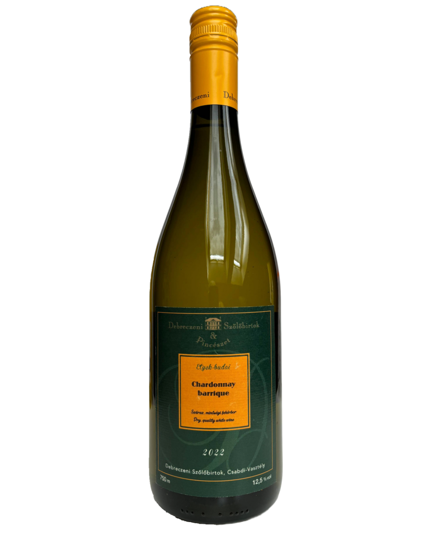 Ungarsk hvidvin Chardonnay fra Debreszeni