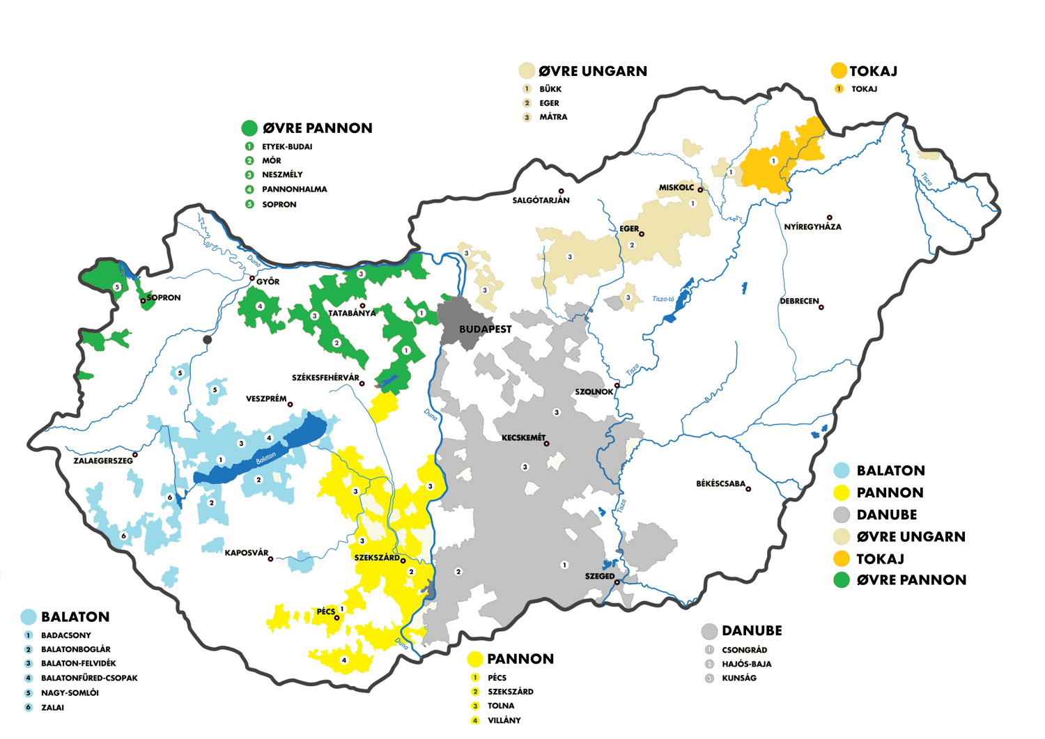 Ungarsk vin region