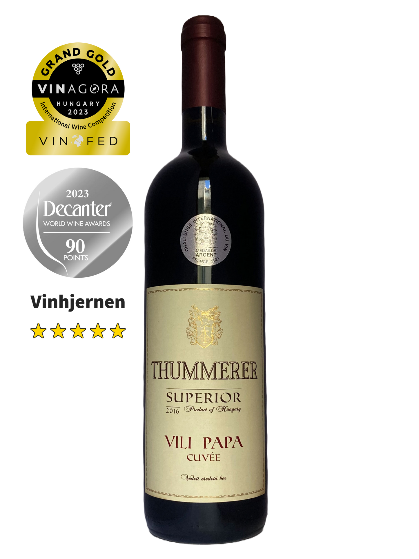 Ungarsk rødvin, vili papa egri cuvee