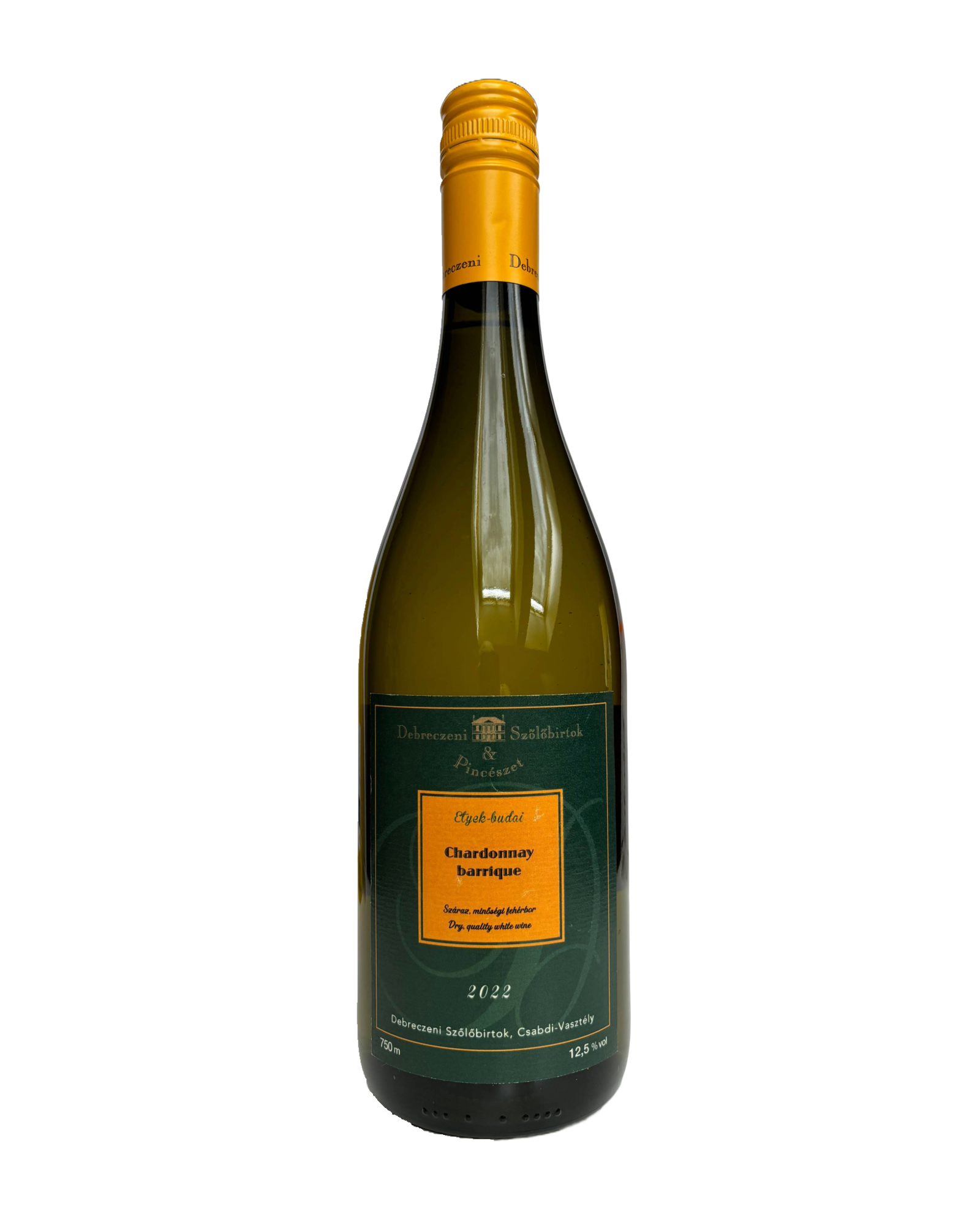 Ungarsk hvidvin Chardonnay fra Debreszeni